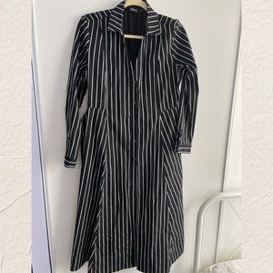 ONLY striped midi dress